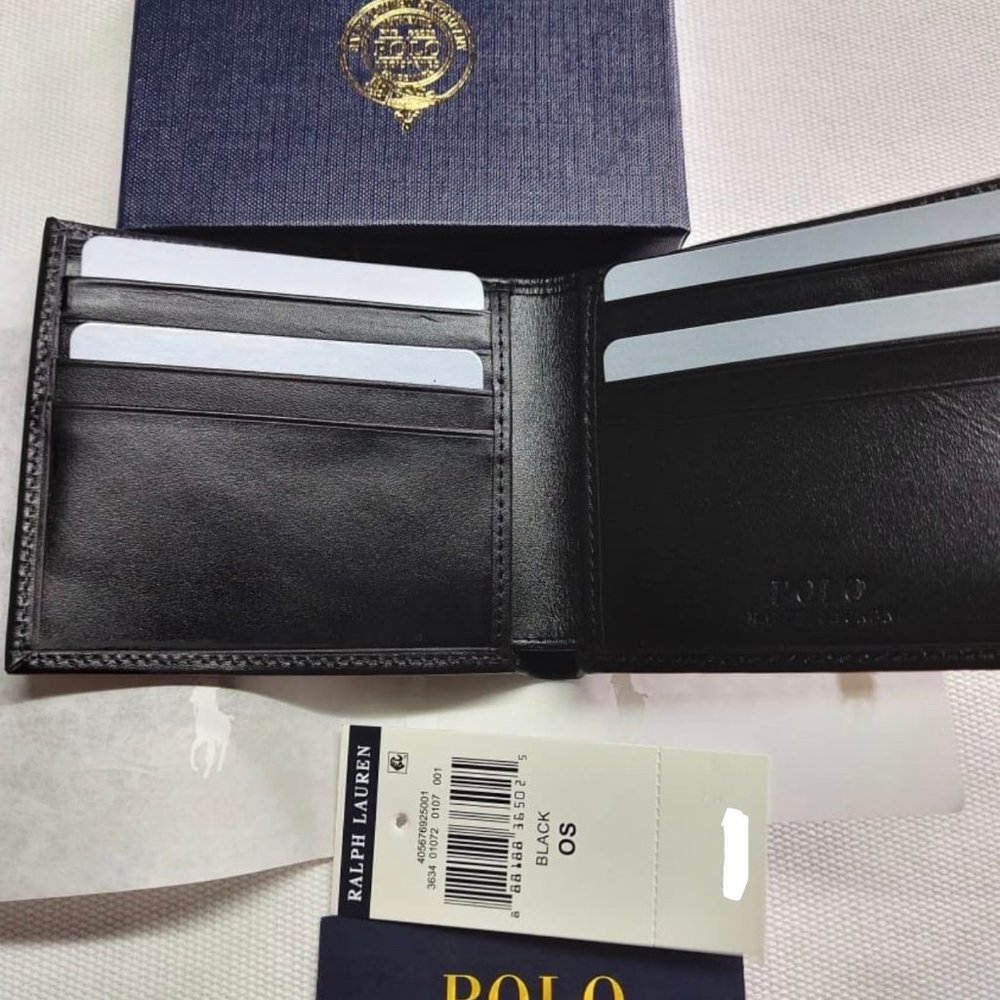 MULTI POLO by RALPH LAUREN Black Leather B… - Picture 9 of 9